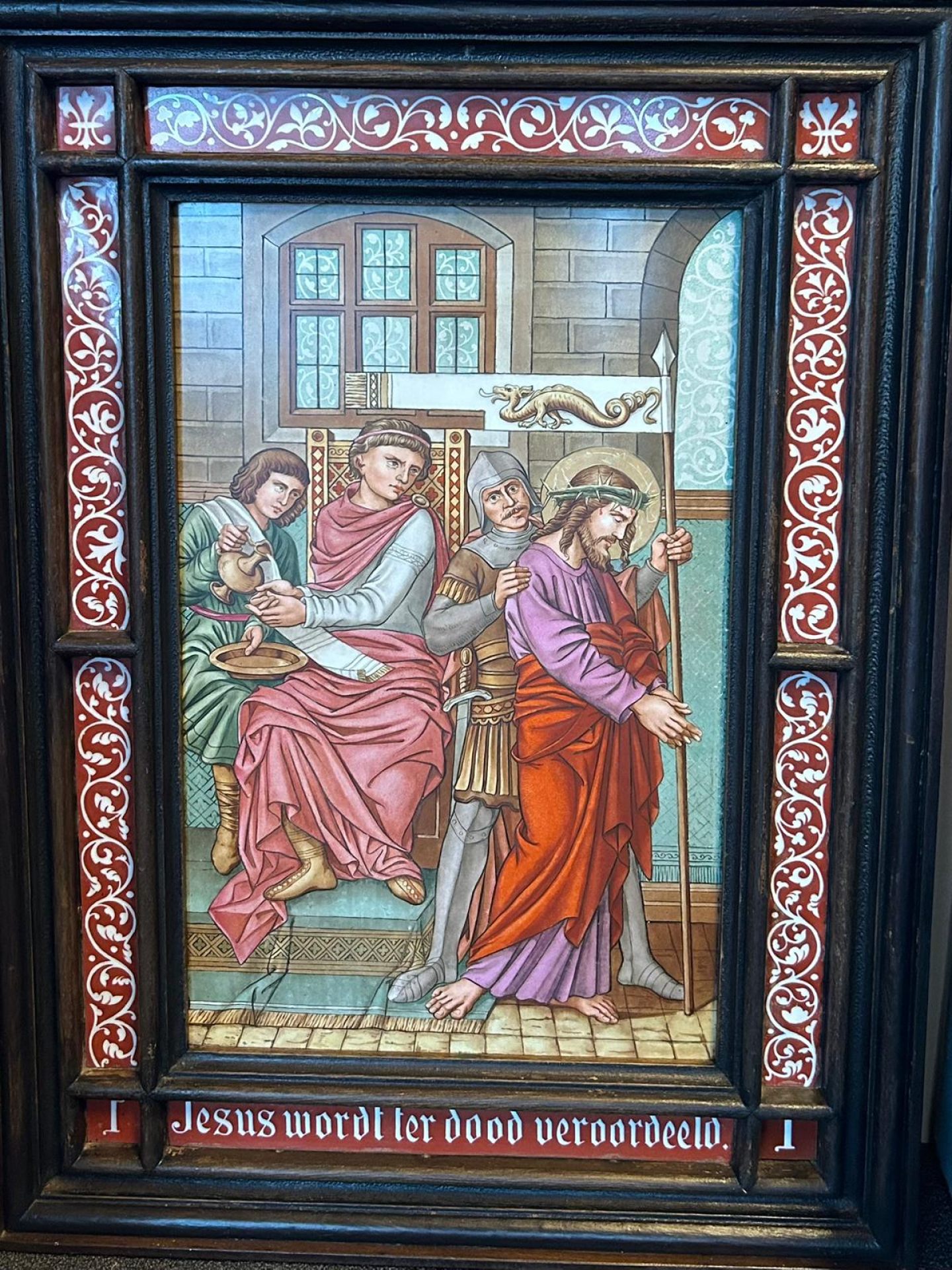 Kruiswegviering terug in de Bedevaartkerk statie 1-04-26