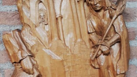 Statie I Kruiswegstaties Mariakerk Hoogvliet